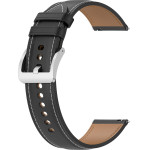 Techsuit - Watchband 20mm (W048) - Samsung Galaxy Watch 4/5/Active 2, Huawei Watch GT 3 (42mm)/GT 3 Pro (43mm) - Black