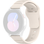 Techsuit - Watchband 20mm (W050) - Samsung Galaxy Watch 4/5/Active 2, Huawei Watch GT 3 (42mm)/GT 3 Pro (43mm) - Beige