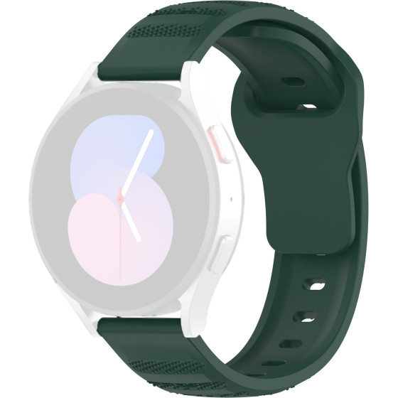 Techsuit - Watchband 20mm (W050) - Samsung Galaxy Watch 4/5/Active 2, Huawei Watch GT 3 (42mm)/GT 3 Pro (43mm) - Green