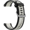 Techsuit - Watchband 20mm (W053) - Samsung Galaxy Watch 4/5/Active 2, Huawei Watch GT 3 (42mm)/GT 3 Pro (43mm) - Gray