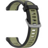 Techsuit - Watchband 20mm (W053) - Samsung Galaxy Watch 4/5/Active 2, Huawei Watch GT 3 (42mm)/GT 3 Pro (43mm) - Khaki