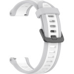 Techsuit - Watchband 20mm (W053) - Samsung Galaxy Watch 4/5/Active 2, Huawei Watch GT 3 (42mm)/GT 3 Pro (43mm) - White