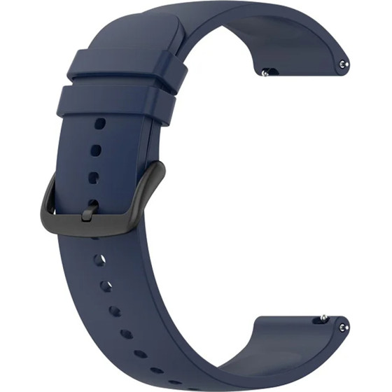 Techsuit - Watchband 22mm (W001) - Huawei Watch GT 2 (46mm)/GT 2 Pro/GT 3 Pro (46mm)/Ultimate, Xiaomi Watch S1 - Dark Blue