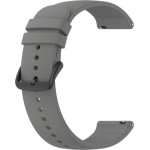 Techsuit - Watchband 22mm (W001) - Samsung Galaxy Watch (46mm)/Watch 3/Gear S3, Huawei Watch GT/GT 2/GT 3 (46mm) - Gray