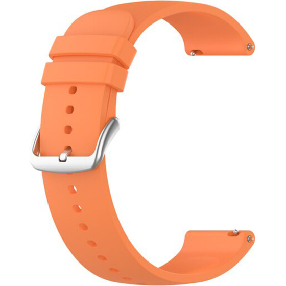 Techsuit - Watchband 22mm (W001) - Samsung Galaxy Watch (46mm)/Watch 3/Gear S3, Huawei Watch GT/GT 2/GT 3 (46mm) - Orange