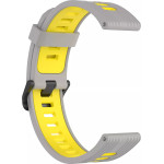 Techsuit - Watchband 22mm (W002) - Huawei Watch GT 2 (46mm)/GT 2 Pro/GT 3 Pro (46mm)/Ultimate, Xiaomi Watch S1 - Gray