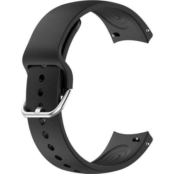 Techsuit - Watchband 22mm (W003) - Huawei Watch GT 2 46mm / GT 3 46mm, Xiaomi Watch S1 Pro / Active - Black