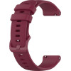 Techsuit - Watchband 22mm (W006) - Huawei Watch GT 2 (46mm)/GT 2 Pro/GT 3 Pro (46mm)/Ultimate, Xiaomi Watch S1 - Burgundy