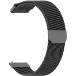 Techsuit - Watchband 22mm (W009) - Samsung Galaxy Watch (46mm)/Watch 3/Gear S3, Huawei Watch GT/GT 2/GT 3 (46mm) - Black