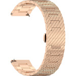 Techsuit - Watchband 22mm (W052) - Huawei Watch GT 2 (46mm)/GT 2 Pro/GT 3 Pro (46mm)/Ultimate, Xiaomi Watch S1 - Rose Gold