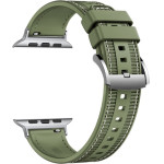 Techsuit - Watchband 35mm (W051) - Apple Watch 1/2/3/4/5/6/7/8/9/10/SE/SE 2/Ultra/Ultra 2 (42/44/45/46/49mm) - Green