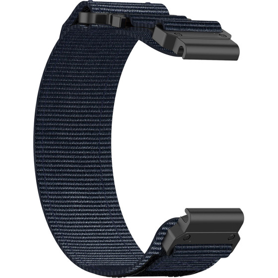 Techsuit - Watchband QuickFit 20mm (W057) - Instinct 2S/2S Solar/Approach S70 42mm/fenix 7S Pro Sapphire Solar - Navy Blue