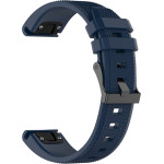 Techsuit - Watchband QuickFit 22mm (W058) - Garmin Fenix 5/5 Plus 6/6 Pro/7/Forerunner 935/945/955/Approach S60 - Navy Blue