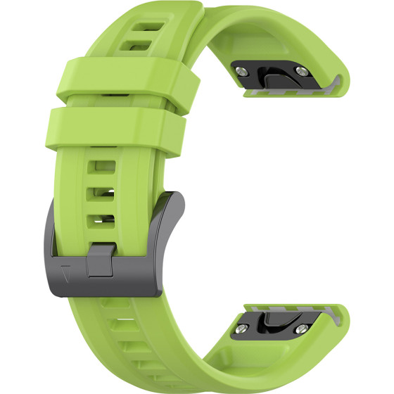 Techsuit - Watchband QuickFit 22mm (W060) - Garmin Fenix 5/5 Plus 6/6 Pro/7/Forerunner 935/945/955/Approach S60 - Light Green