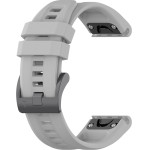 Techsuit - Watchband QuickFit 22mm (W060) - Garmin Fenix 5/5 Plus 6/6 Pro/7/Forerunner 935/945/955/Approach S60/S62 - Gray