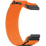Techsuit - Watchband QuickFit 26mm (W057) - Garmin Fenix 3/3 HR/5X/5X Plus/6X/6X Pro/7X/7X Pro Solar - Orange