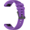 Techsuit - Watchband QuickFit 26mm (W058) - Garmin Fenix 3/3 HR/5X/5X Plus/6X/6X Pro/7X/7X Pro Solar - Purple