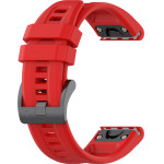 Techsuit - Watchband QuickFit 26mm (W060) - Garmin Fenix 3/3 HR/5X/5X Plus/6X/6X Pro/7X/7X Pro Solar - Red