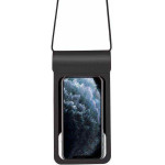 Techsuit - Waterproof Case (TWC1) - for Phones with max. 6.8'', IPX8, 30m - Black - (TWC1/BLACK)