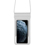Techsuit - Waterproof Case (TWC1) - for Phones with max. 6.8'', IPX8, 30m - Silver - (TWC1/SILVER)