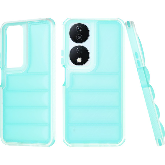 Techsuit - Wave Shield - Honor X7b / X7b 5G / 90 SMART - Turquoise