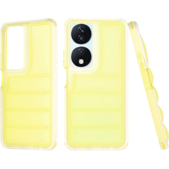 Techsuit - Wave Shield - Honor X7b / X7b 5G / 90 SMART - Yellow