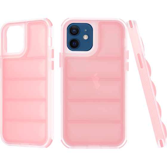 Techsuit - Wave Shield - iPhone 12 / iPhone 12 Pro - Pink