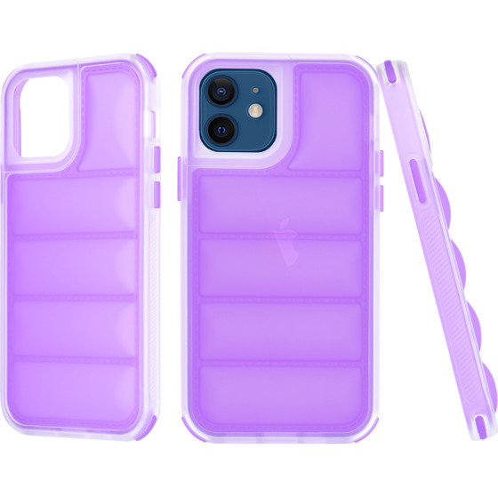 Techsuit - Wave Shield - iPhone 12 / iPhone 12 Pro - Violet
