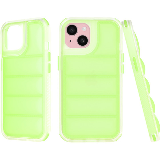 Techsuit - Wave Shield - iPhone 15 - Green