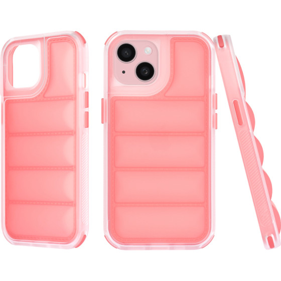Techsuit - Wave Shield - iPhone 15 - Red