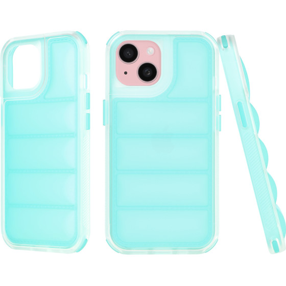Techsuit - Wave Shield - iPhone 15 - Turquoise