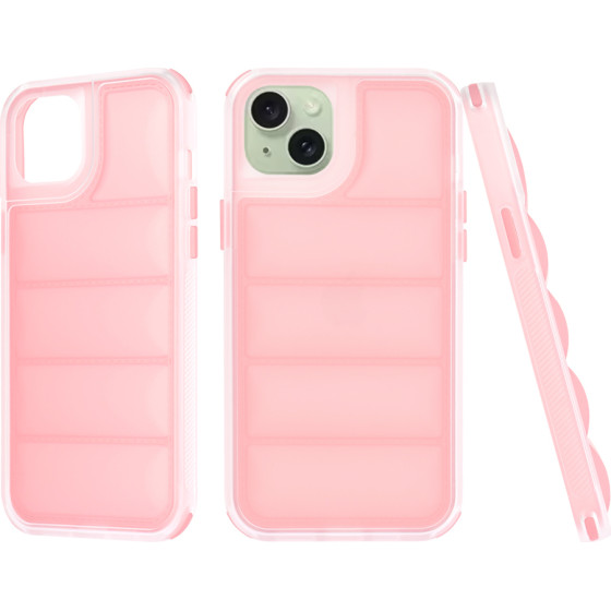 Techsuit - Wave Shield - iPhone 15 Plus - Pink