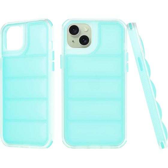 Techsuit - Wave Shield - iPhone 15 Plus - Turquoise