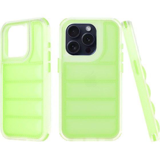 Techsuit - Wave Shield - iPhone 15 Pro - Green