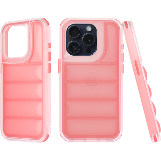 Techsuit - Wave Shield - iPhone 15 Pro - Red