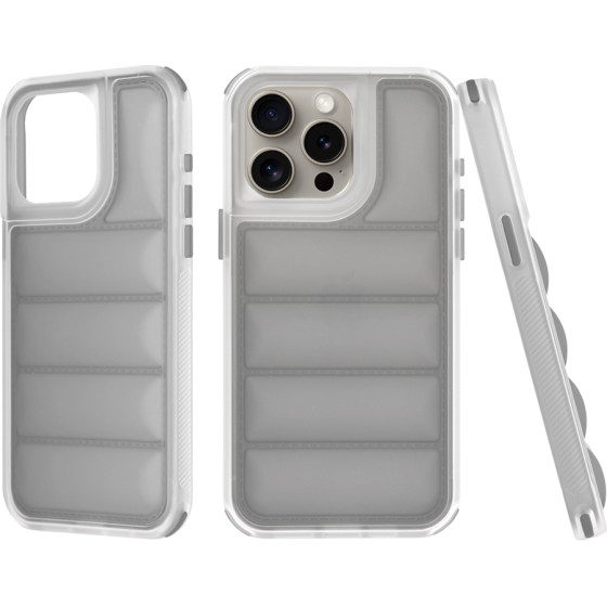 Techsuit - Wave Shield - iPhone 15 Pro Max - Black