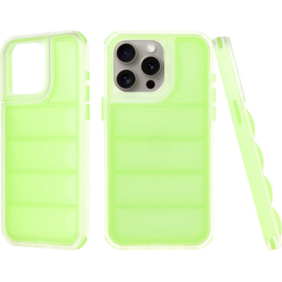 Techsuit - Wave Shield - iPhone 15 Pro Max - Green