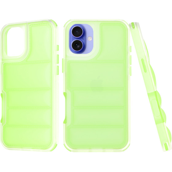 Techsuit - Wave Shield - iPhone 16 - Green