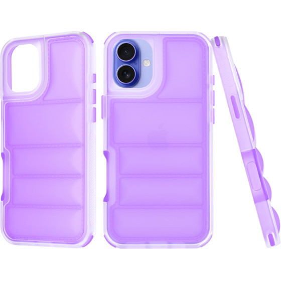 Techsuit - Wave Shield - iPhone 16 - Violet