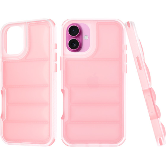 Techsuit - Wave Shield - iPhone 16 Plus - Pink