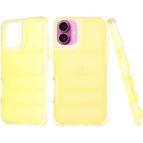 Techsuit - Wave Shield - iPhone 16 Plus - Yellow