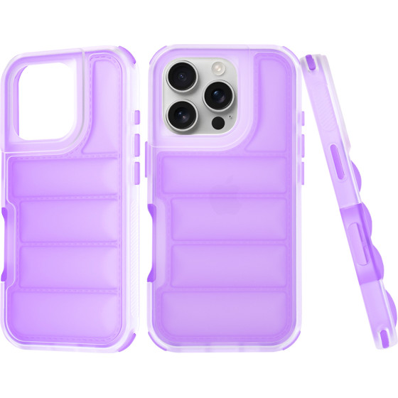 Techsuit - Wave Shield - iPhone 16 Pro - Violet