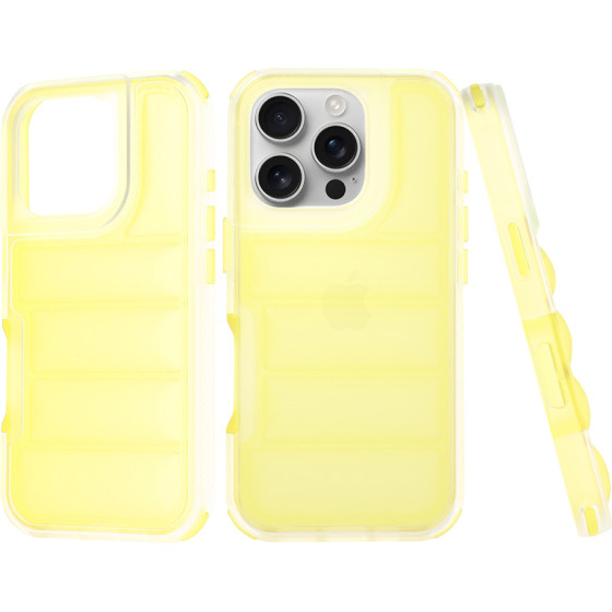 Techsuit - Wave Shield - iPhone 16 Pro - Yellow
