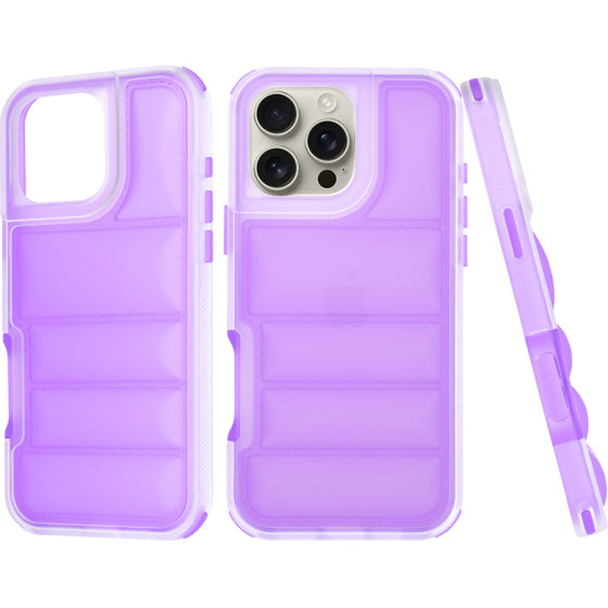 Techsuit - Wave Shield - iPhone 16 Pro Max - Violet