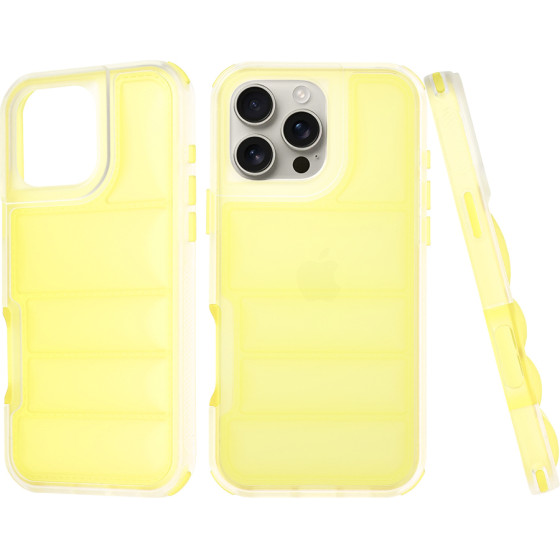 Techsuit - Wave Shield - iPhone 16 Pro Max - Yellow