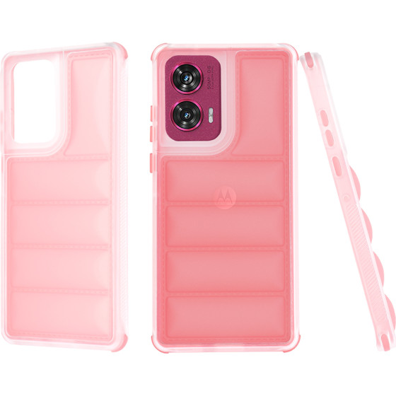 Techsuit - Wave Shield - Motorola Edge 50 Fusion - Pink