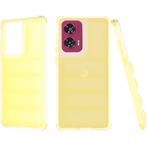 Techsuit - Wave Shield - Motorola Edge 50 Fusion - Yellow