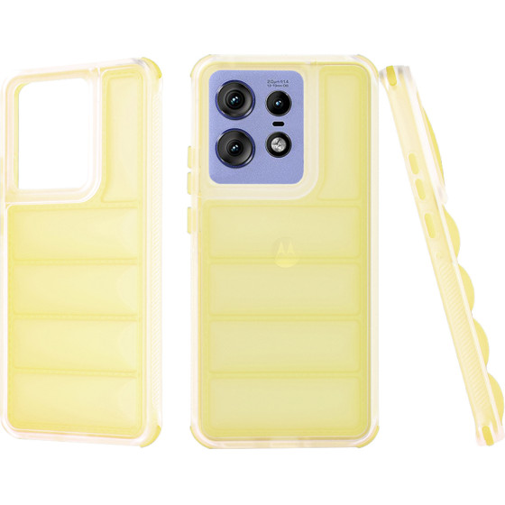 Techsuit - Wave Shield - Motorola Edge 50 Pro - Yellow