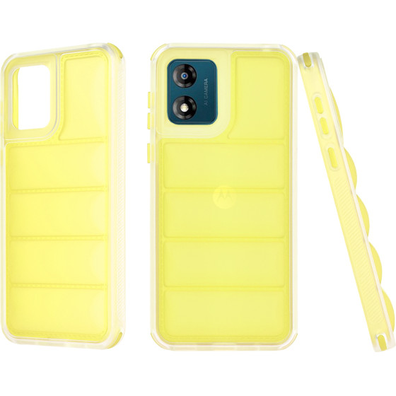 Techsuit - Wave Shield - Motorola Moto E13 - Yellow