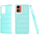 Techsuit - Wave Shield - Motorola Moto G04 / Moto G04s / Moto G24 / Moto E14 - Turquoise